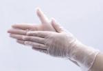 Household Powder Free Vinyl Gloves 240cm Length Transparent / Blue Color