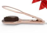 42W Electric Hair Brush Straightener PTC Heater Plastic Aluminum Material