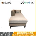 Nordic Minimalist Modern Fabric Sofa for Small Living Room, Double Bedroom for