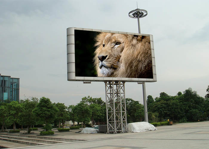 6500cd Giant P3.3 Outdoor LED Displays Board Dustproof Ultra Wide View Angle
