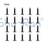 Black Golf Cart Rear and Front Fender Flares For Yamaha, Set of 4