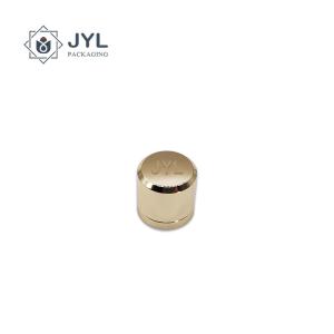 Quality Magnetic Metal Perfume Cap Electroplated Zinc Alloy Anti Corrosion wholesale