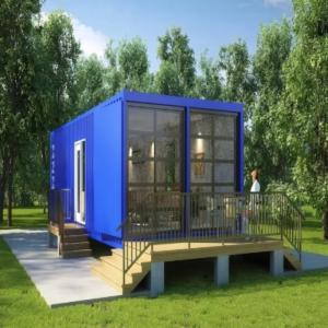 Quality Fast Assemble Prefab Modular Portable Office Building 40FT Flat Pack Container Houses wholesale