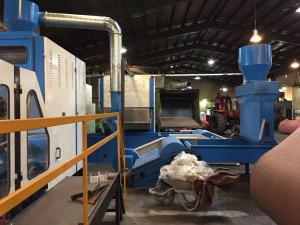 Quality Thermal bonding polyester bonded PET wadding machinery wholesale