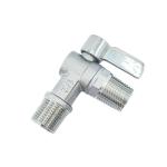 304 Stainless Steel Angle Valve with Handle Strong and Corrosion-resistant