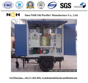 Quality Double Stage Transformer Oil Regeneration Machine Purifier 40Kw With Trailer Mobile wholesale