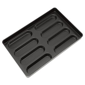 Quality RK Bakeware China Foodservice NSF Nonstick Hotdog Pan Hamburger Bun Bread Baking Tray wholesale