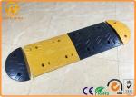 Recycled Rubber Traffic Driveway Rubber Speed Bump Reflective Heavy Duty CE /