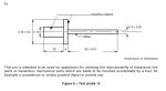 Long Pin Test Finger Probe 12 IEC61032 Standard