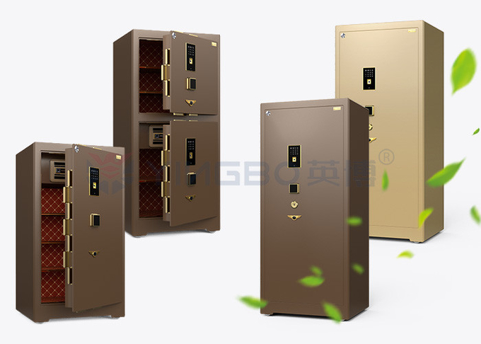 Dual Alarm Bank Commercial Safe Box Biometric Fingerprint Digital Steel Security Safe YB/ZY-150