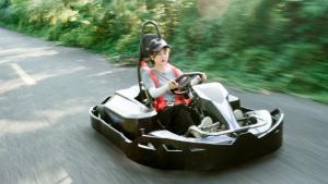 Quality Single Motor Pro 4000W Performance Go Kart 43mm Terrain Clearance 2h Charging wholesale