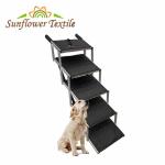 Aluminum Outdoor Pet Gear Folding Pet Dog Ramp Stairs For Car