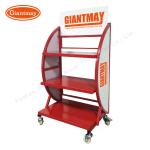 Heavy Storage Rack Shelf Metal Battery Display Stand