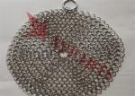 Food Grade Chain Mail Cast Iron Skillet Cleaner Woven With 1.2mmx10mm Rings
