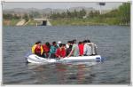 Professional 7 Person PVC Folding Inflatable Boat Inflatable Fishing Dinghy