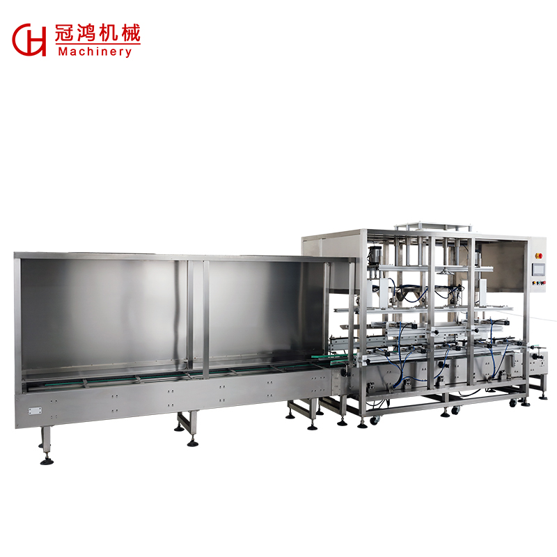 Paper Packaging Material 5 Nozzle Automatic Liquid Filling Machine for Chemical Products