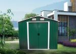 Stable Eco Friendly Galvanized Steel Storage Shed High Impact Strength