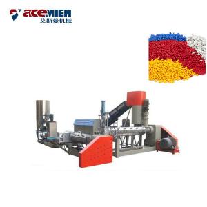 Quality 500kg/Hour Plastic Recycling Granulator Machine PE PP HDPE LDPE 37-160 Kw wholesale