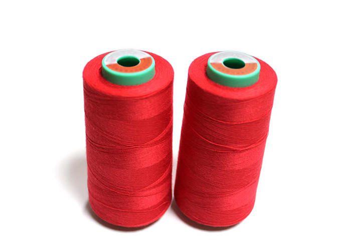 402 Polyester Sewing Thread , All Purpose Sewing Thread Wrinkle Resistance