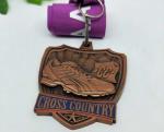 Sandblasting Relief Zinc Alloy Metal Medal For Running Event