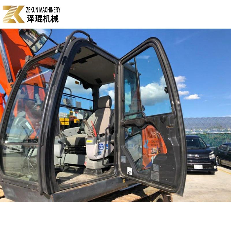Mini Digger Used 12 Ton Excavators Hitachi ZX120 Excavator ZX120-6 with ISUZU Engine