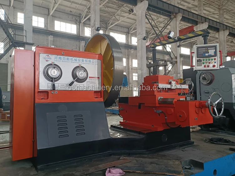 Floor Type Heavy Duty Horizontal Face Lathe Machine CW6180 CW6280 Manual