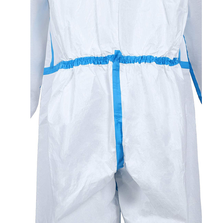 High Efficiency Disposable Protective Clothing / Disposable Coverall Suit