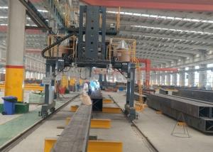 Quality 4000mm H Beam Production Line Automatic Beam Welding Line Machine wholesale