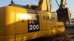 Japan used komatsu pc200-7 excavator for sale
