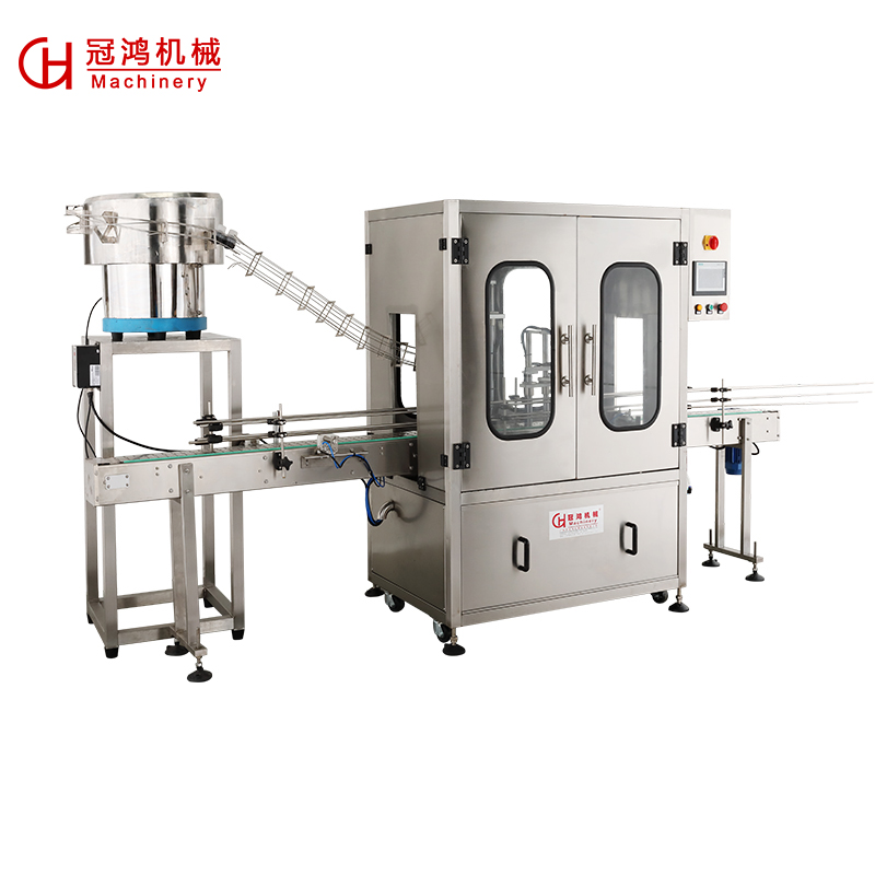 Automatic Grab Type Screw Capping Machine for Bottle Plastic Lid Metal Lid Guaranteed