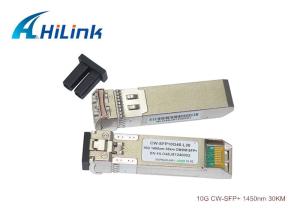 Quality 30km Fiber Optic Transceiver CWDM Mux Demux Module 10G 1450nm HUAWEI Compatible wholesale