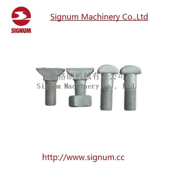 Material Hs 26/33/41 Clip Bolt, Zinc Track T Bolt with Nuts & Washers