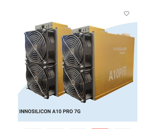 Innosilicon A10 500mh Blockchain Asic Miner With High Hashrate Server