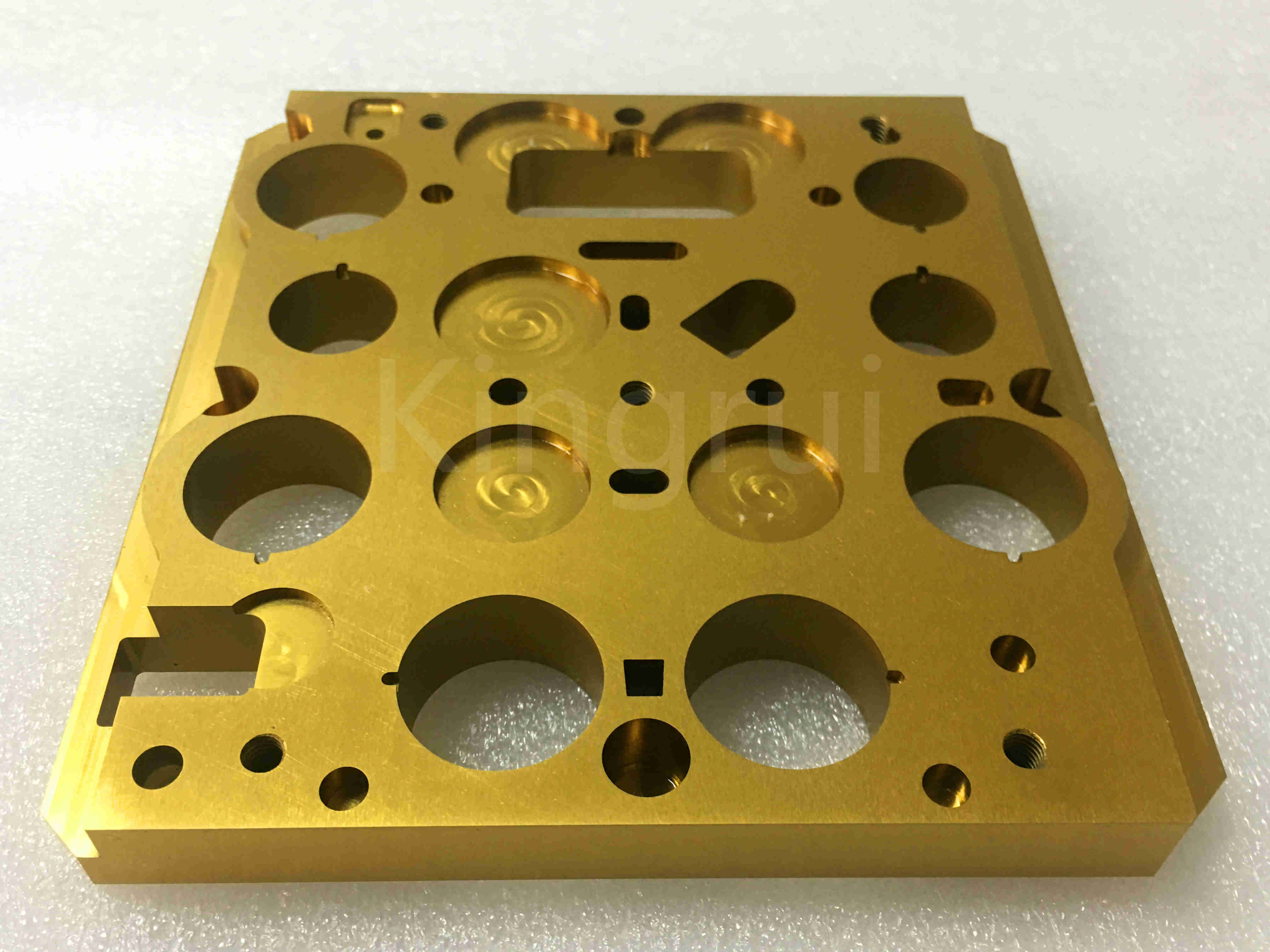 Precision Cnc Machining Lathe Machine Part With Tin Coating