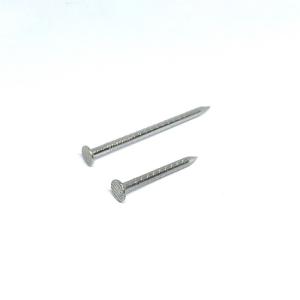 Quality Jagged Shank Checkered Flat Head 304 Stainless Steel Nails wholesale