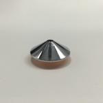 Cr Coating Laser Cutting Consumables Nozzle Electrode Replacement