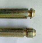 Q235 Q195 Dustbin Wheel Solid Axle Wheelie Bin Replacement Parts