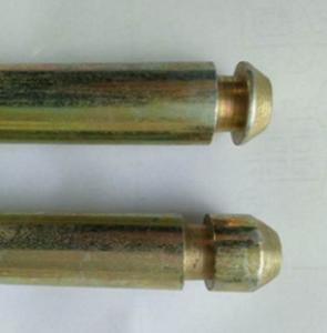 Quality Galvanized Full Hollow Axle With Closed End Wheelie Bin Spare Parts wholesale