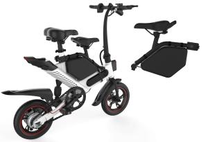Quality Folding Electric Commuter Bike , Ladies Motorized Folding Bike Simple And Fashionable wholesale