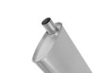2 Inch Inlet Outlet Aluminized Steel Universal Exhaust Muffler