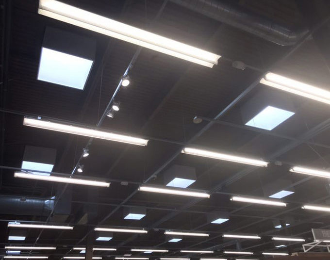 IP20 45w 4ft Retail Lighting Fixtures With Trunking Rail