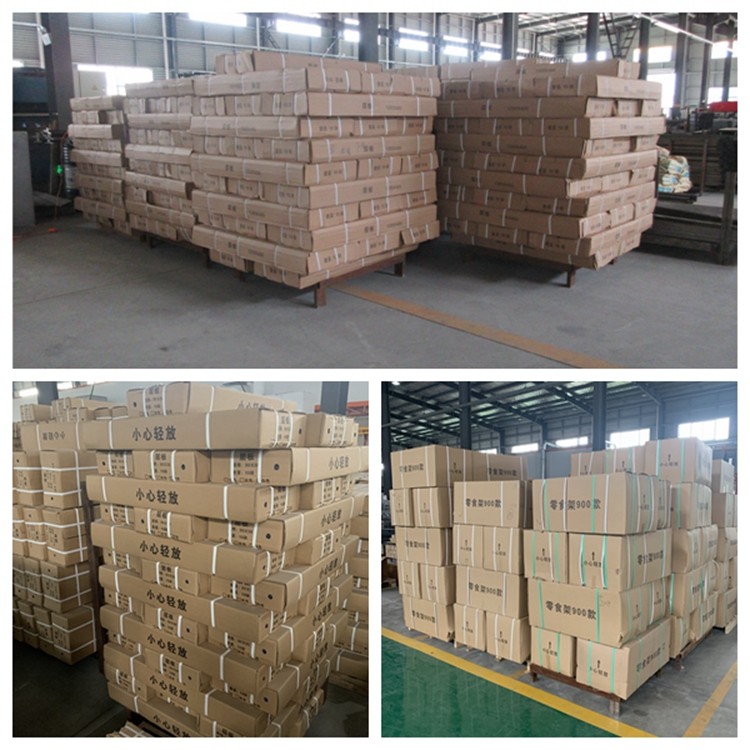 Custom Corrosion Protection Slatwall Metal Retail Shelving 300mm Width For Store