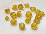Yellow Uncut Rough Diamond Lab Grown Synthetic Diamond For Gem