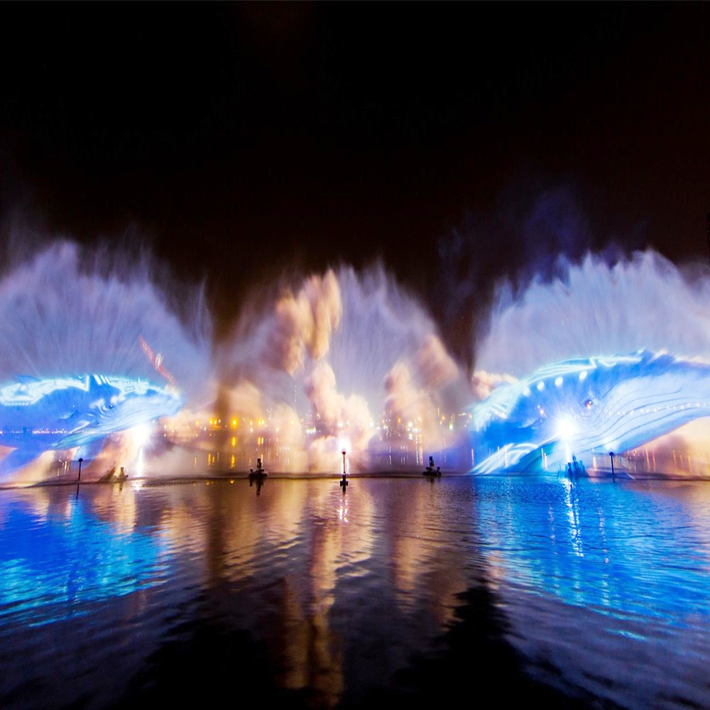 Programmable Water Screen Projection Large Event Scene Computer Control