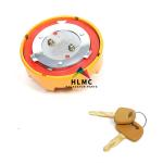 ISO9001 Excavator Spare Parts SY215 SY235 Diesel Fuel Tank Cap Cover Anti Theft