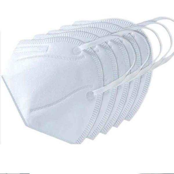 KN95 N95 Respirator Disposable Face Mask , Disposable Non Woven Face Mask White