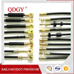Quality DOT SAE J1401 &amp; FMVSS106 3.2MM*10.5MM 1 / 8 hydraulic brake hose assembly wholesale