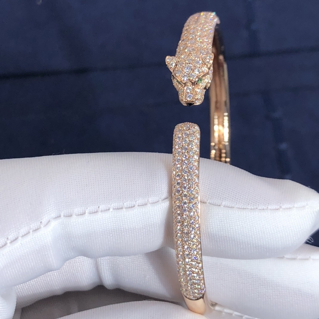 Car Tier PanthèRe De Car Tier Bracelet Fashion Luxury Bracelet Highend Custom 18k Gold Jewelry Natural Diamond