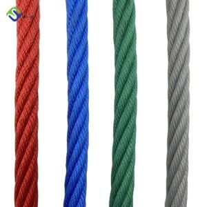 Quality UV Resistant Combination Wire Rope 6 Strand 16mm Polyester Customized wholesale