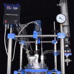 10L Lab Chemical Vacuum Double Layer Mixing Glass Reacor